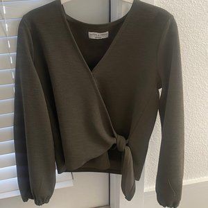 Madwell Forest Green Blouse